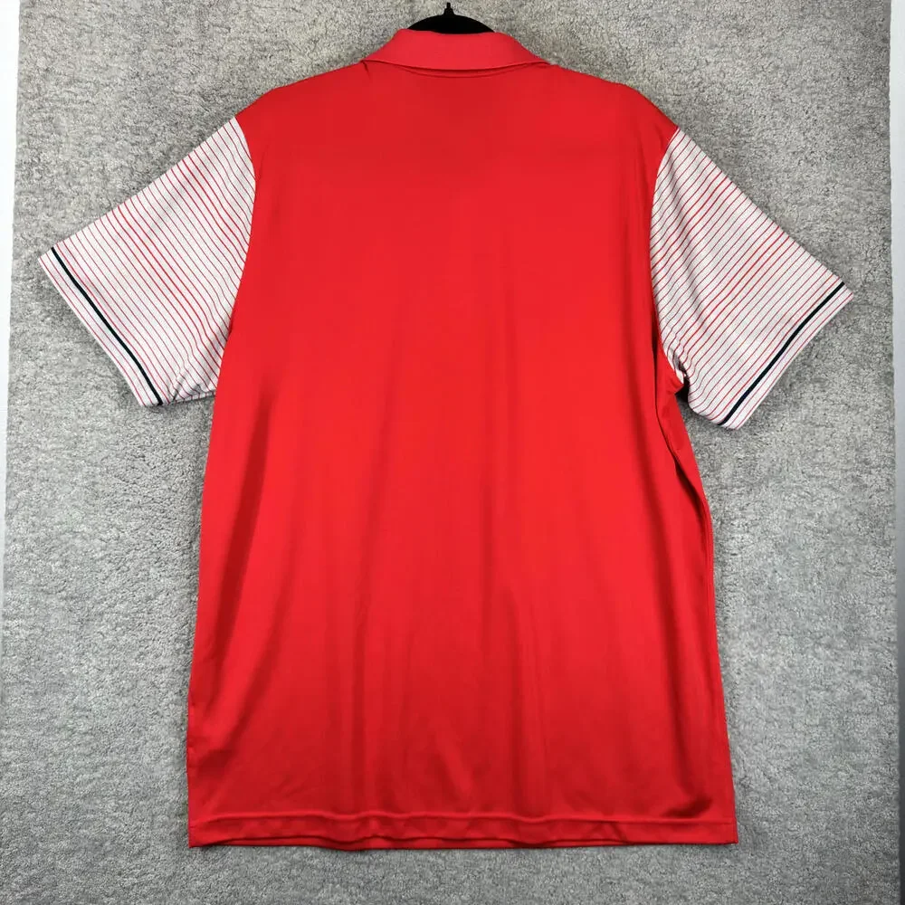 Arizona Wildcats Nike Dri-fit Red Polo‎ Shirt Top *PLEASE READ-Flaw*